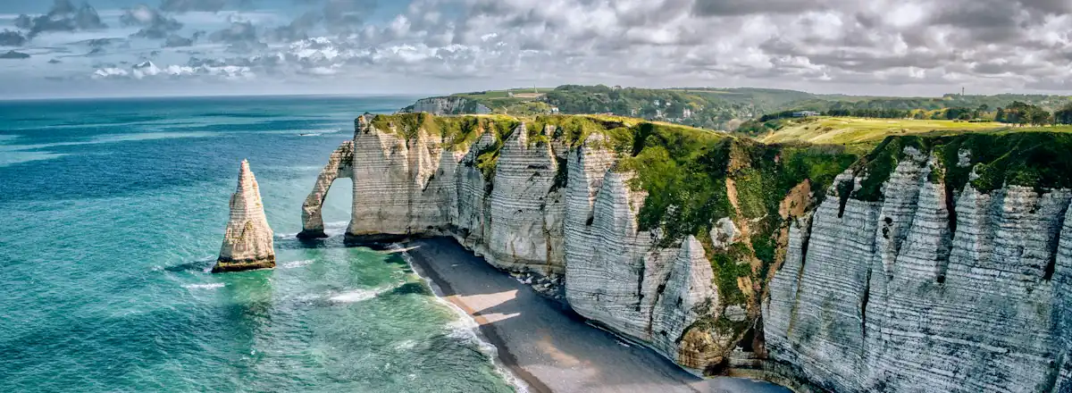 Les falaises d'Étretat